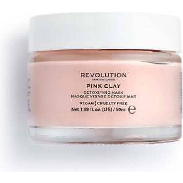 Revolution skincare pink clay detoxifying face mask