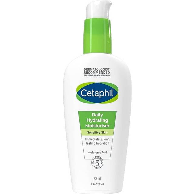 Cetaphil Daily Hydrating Face Moisturiser, 88ml, For Sensitive Skin, With Hyaluronic Acid
