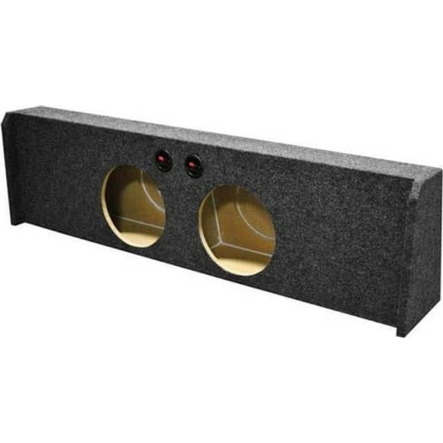 12 in. Dodge Downfire Unloaded Speaker Box Enclosure for Ford, Black