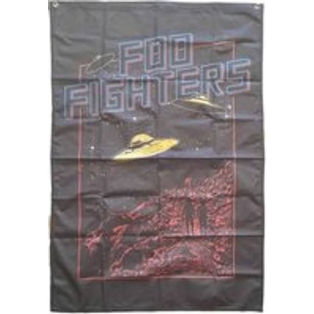 Foo Fighters UFO Textile Poster