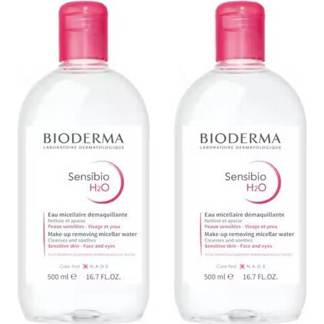Bioderma Sensibio Micellar Water 500ml Dual Pack