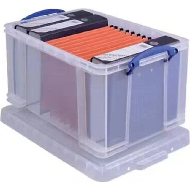 Really Useful Products Really Useful Plastic Storage Box 48 Litre Clear (48CCB)