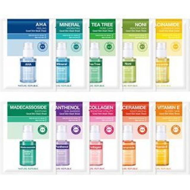 NATURE REPUBLIC - Good Skin Mask Sheet - 10 Types Niacinamide