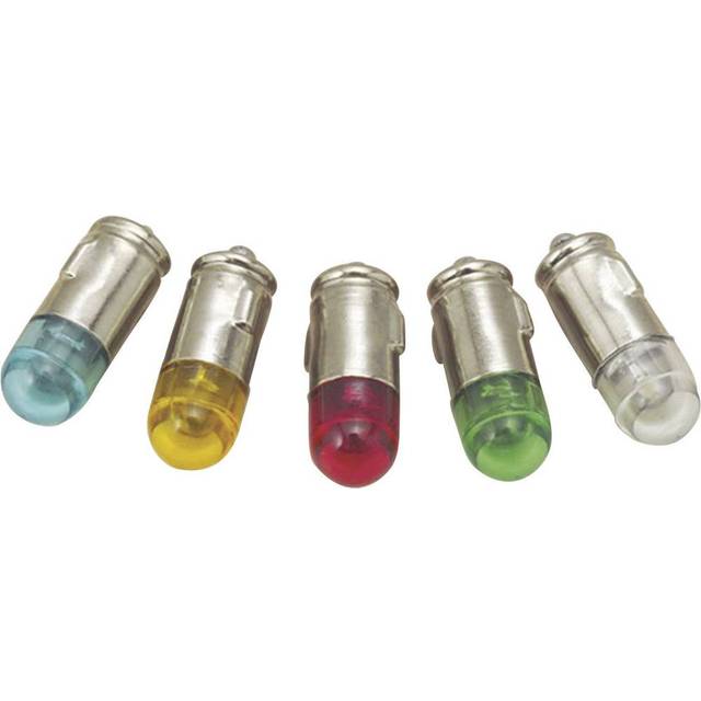 Barthelme 70112898 LED-signallampa Amber BA7s 24 V/DC, 24 V/AC 17 mA 0.4 lm