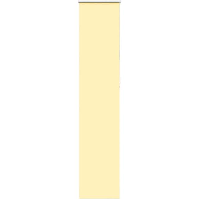Rullgardin mörkläggningsgul 60x230 cm tygbredd 55,7 cm