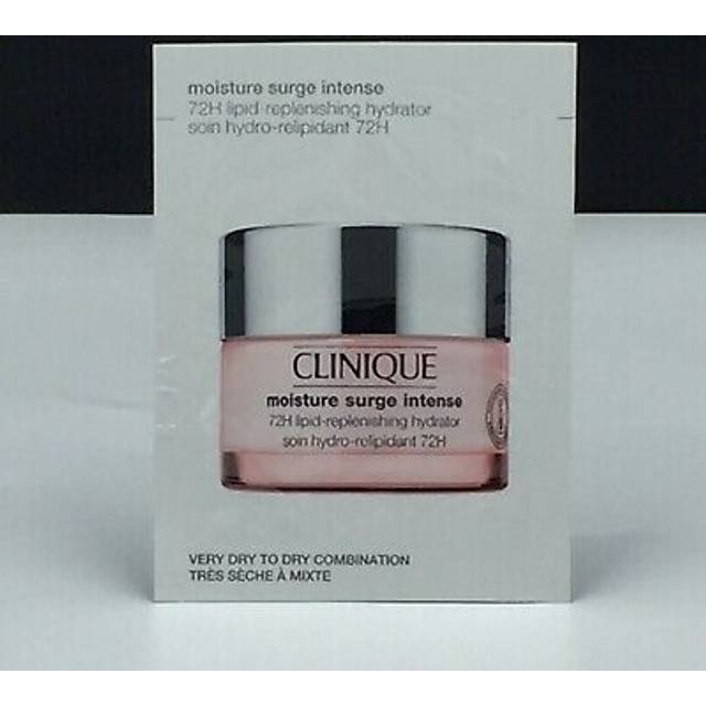 12 x clinique moisture surge intense 72h lipid replenishing hydrator 1ml each