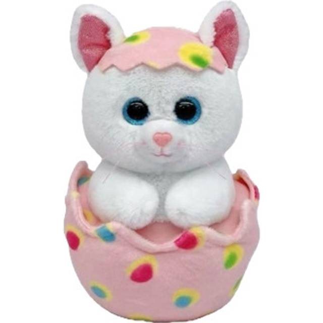 Ty Beanie Boo: Giggles Cat In Egg (Regular)