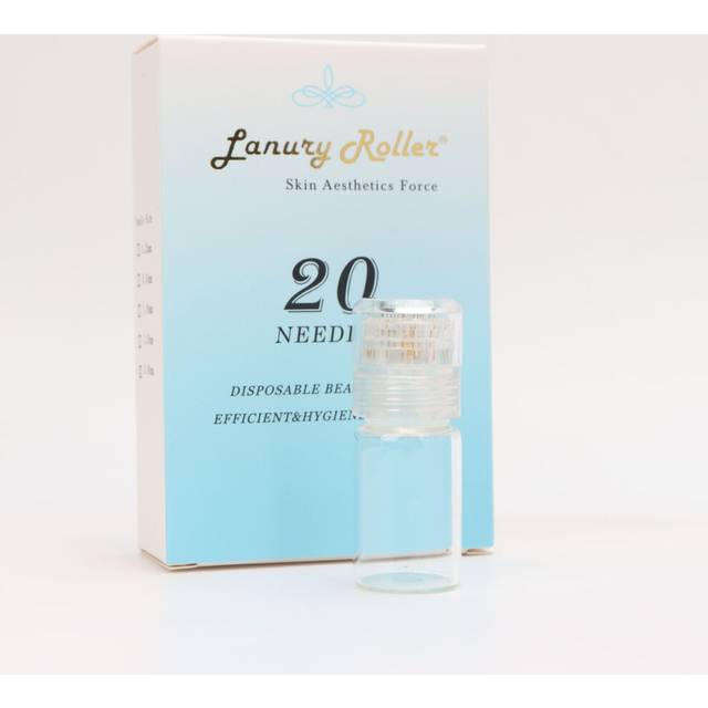 (0.5mm) Lanury Roller Water Soluble 20 Needles Face Skin Care Beauty Treatment Tool