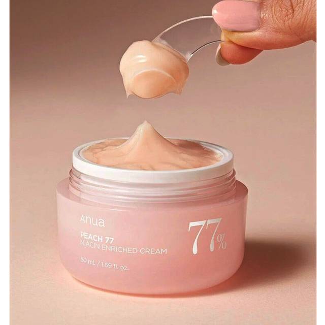 Anua Peach 77% Niacinamide Enriched Moisturizing Face Cream For All Skin Types - 50ml