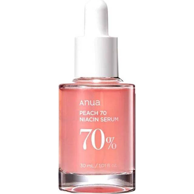Anua Peach 70 With Niacinamide Facial Serum For Dry Skin 30ml | Hydrating Serum for Spots | Glowing Skin