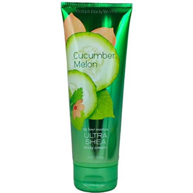 Bath and Body Works Signature Collection Cucumber Melon Body Cream  8 oz  new bottle style