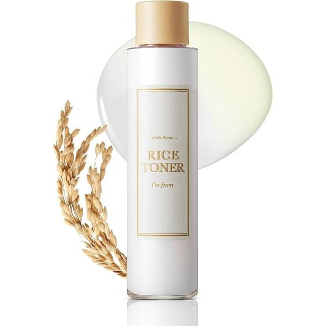 I'm from rice toner for dry skin with niacinamide & 77.78% korean rice extract
