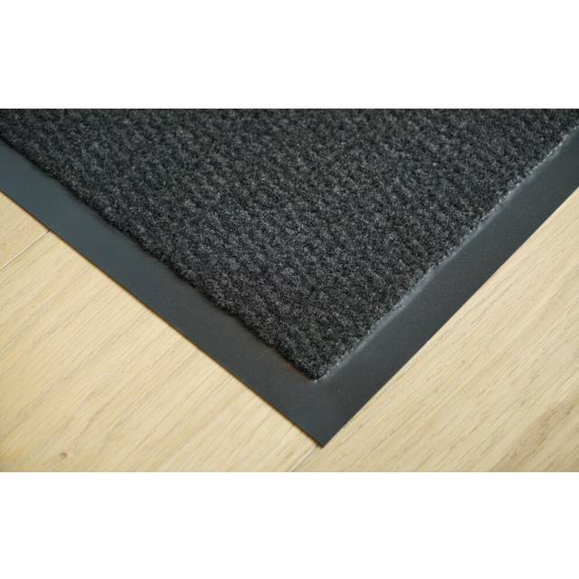 (Charcoal , 60 x 80 cm) Non Slip Heavy Duty Rubber Door Mat Kitchen Floor Mats