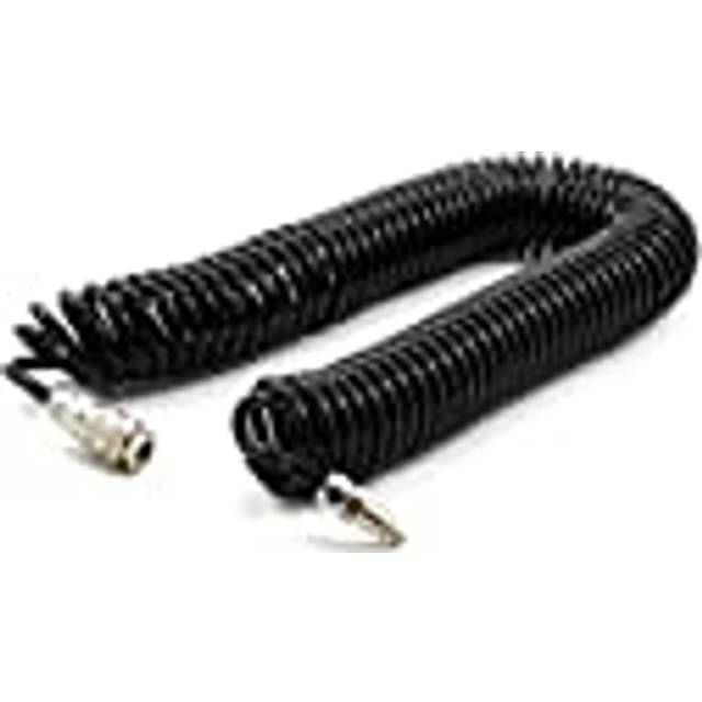 10m air line hose compressor line tool tools coiled heavy duty 51210