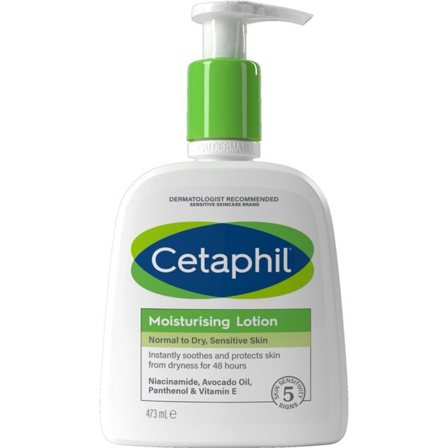 Cetaphil moisturising lotion face & body moisturiser fornormal to dry skin 236ml