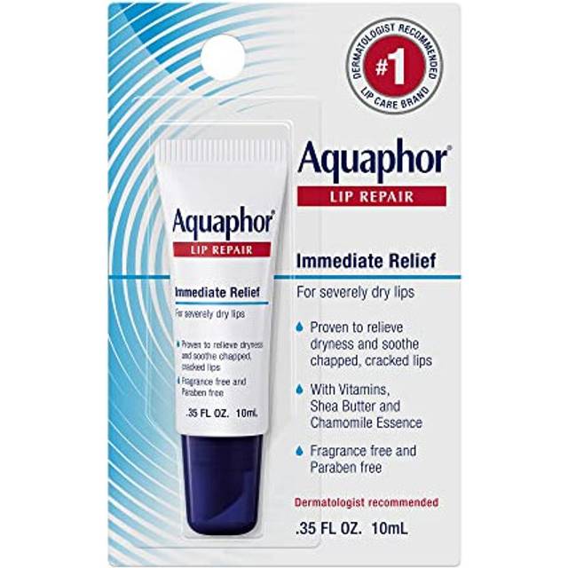 Lip Repair Ointment - Long-lasting Moisture to Soothe Dry Chapped Lips - .35 fl. oz. Tube