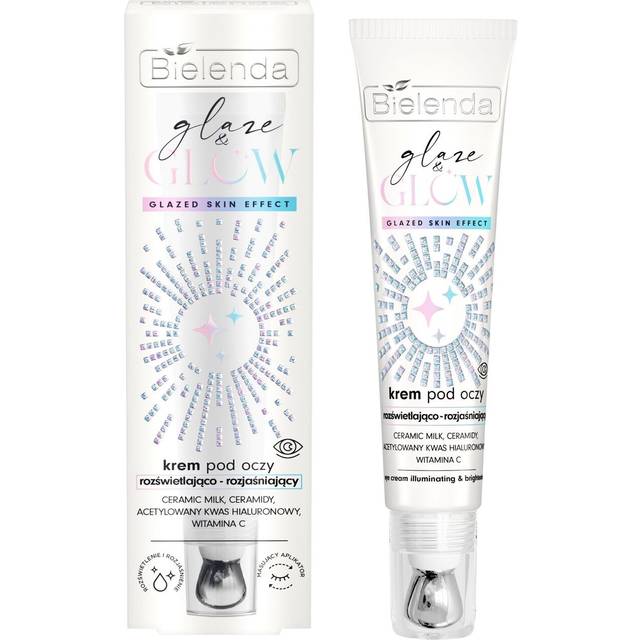 Bielenda Glaze & Glow Eye Cream Illuminating & Brightening Glazed Skin Effect 15 ml
