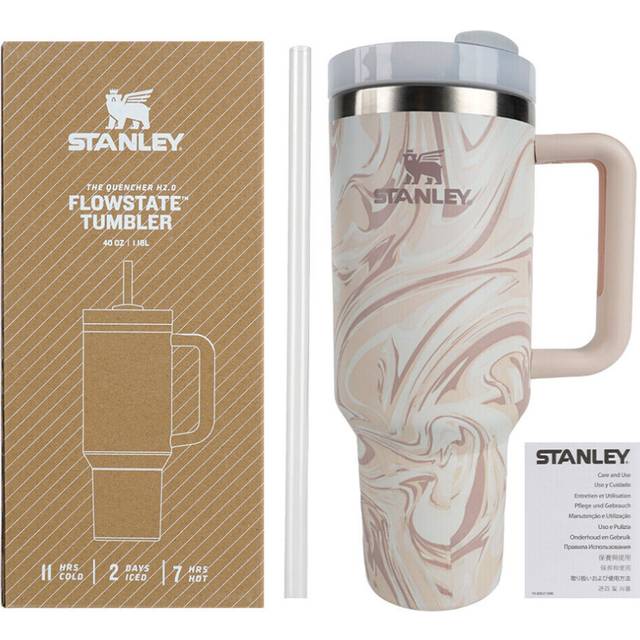 40oz For Stanley Tumbler Cup Insulated Water Bottle Tumbler