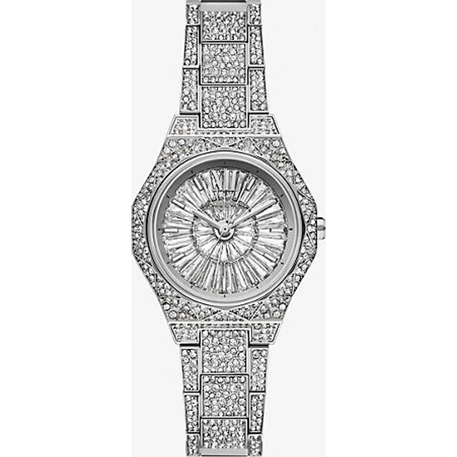 MK Mini Raquel Pavé Silver-Tone Watch - Silver - Michael Kors - ONE SIZE