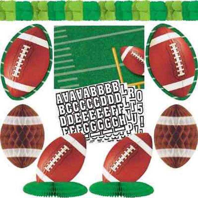 Amscan Personalize It! Football Decorating Kit