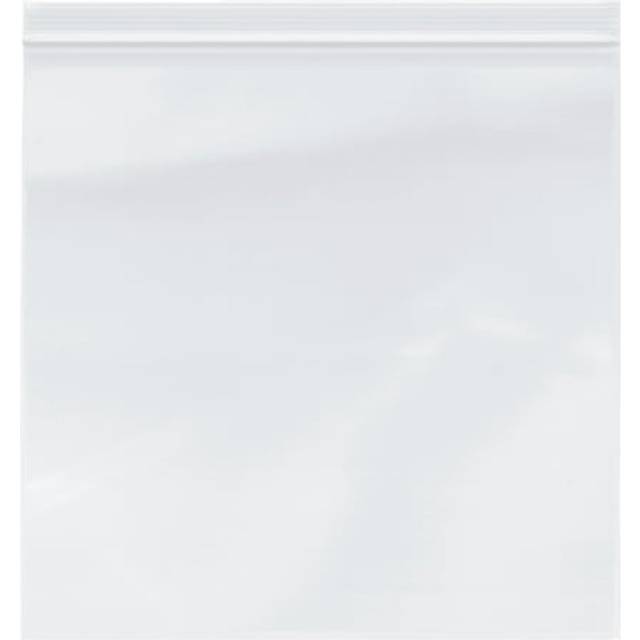 "Plymor 12"""""""""""""""" x 12"""""""""""""""" (Pack of 100)  4 Mil Heavy Duty Zipper Reclosable Plastic Bags"