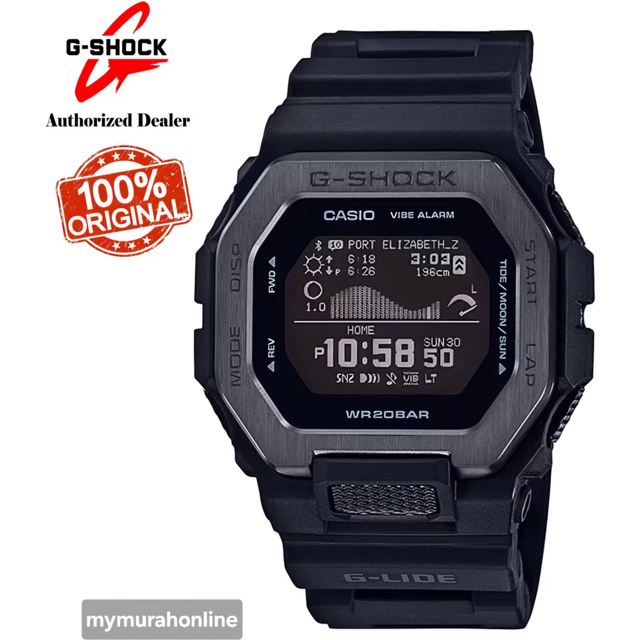 G Shock Gbx 100nS 1dr  Gbx 100nS 1  G Ride diGital Square SportS Soldier Bluetooth Men S Urethane Watch GBX-100NS-1DR