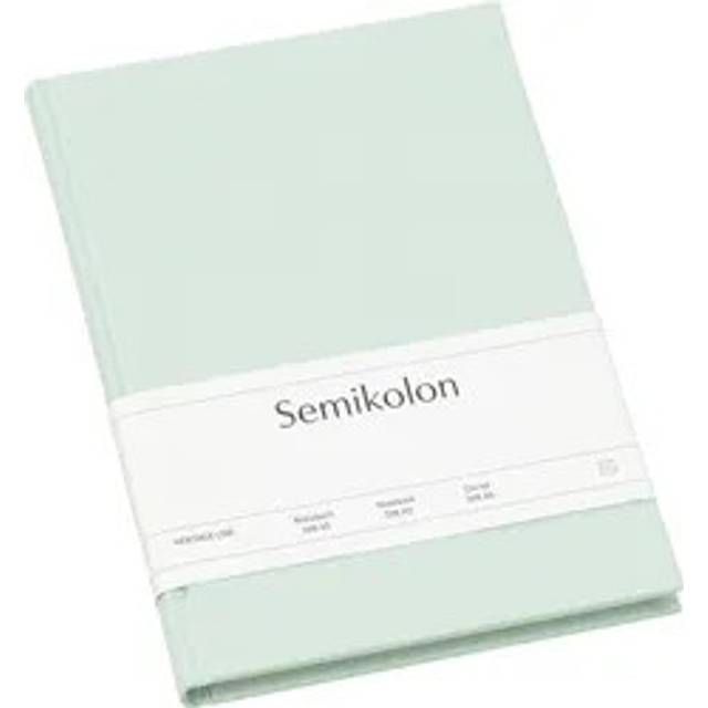 Semikolon Notebook Classic A5 Hardcover Assorted - RULED, MOSS