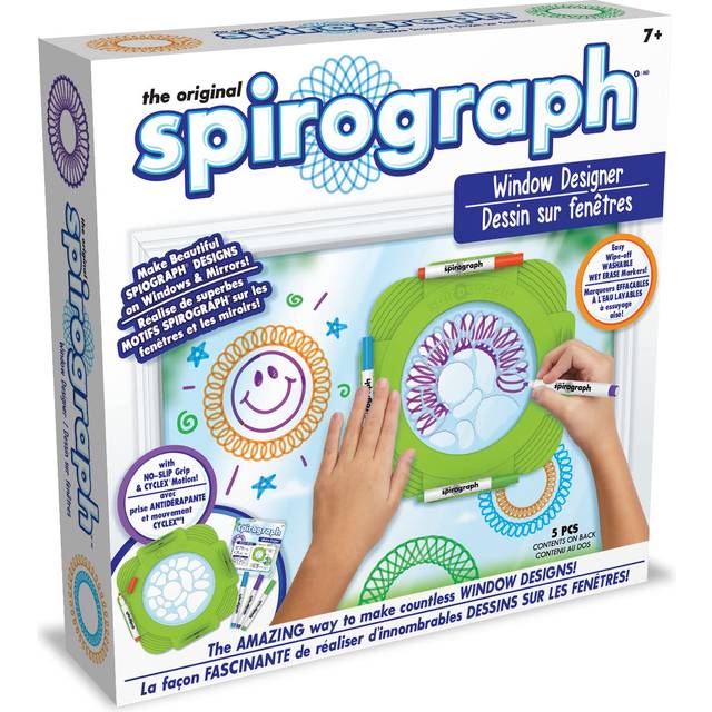 Spirograph Window Design - Arts & Crafts for Ages 8 to 12 - Fat Brain Toys