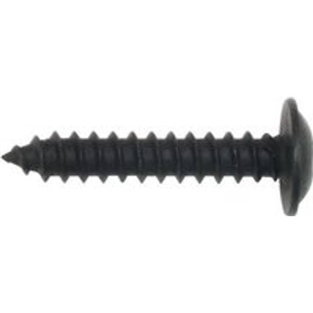 Zoro Select - 6X3/8 (3.5X9.5) Pozi Flange Head Self Tap ab Black- you get 50