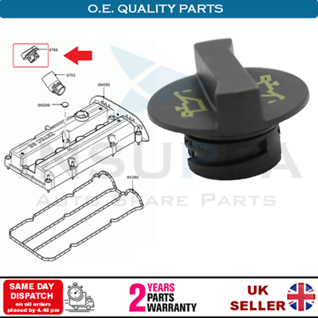 Engine oil filler filling cap for ford fiesta 2001 on focus 1998-2012 ys4g6766aa