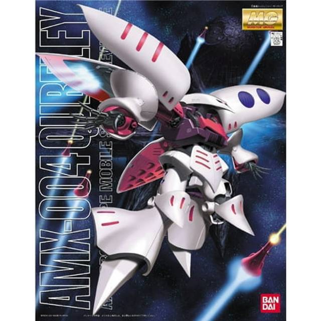 Bandai Hobby MG1/100 AMX-004 Qubeley Mobile Suit Zeta Gundam Model Kit  Multi-Color (BAN104021)