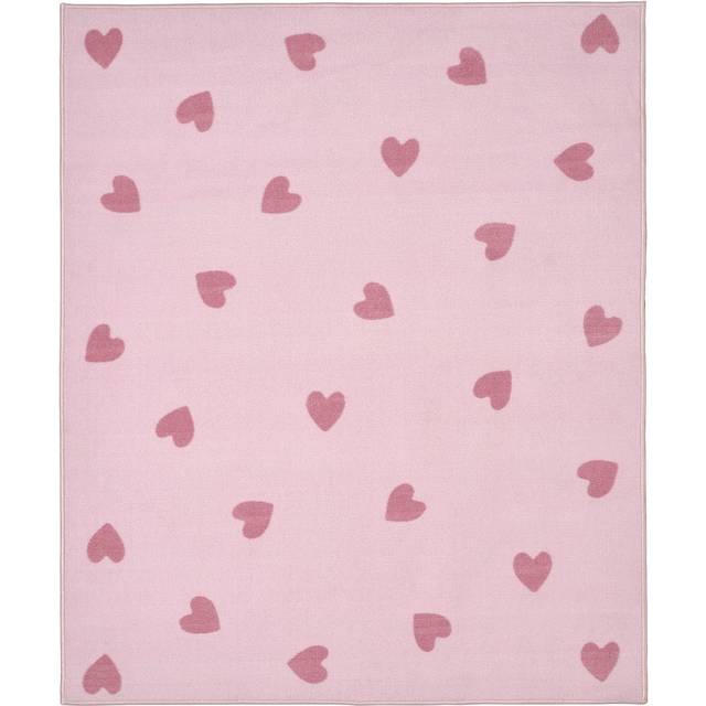 BARNDRÖM matta, rosa, 133x160 cm