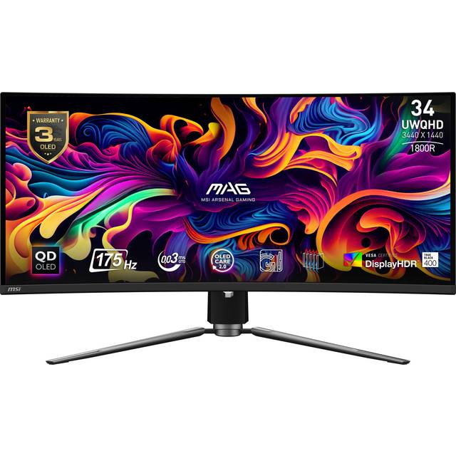 MSI 34" curved gamingskärm 341CQP