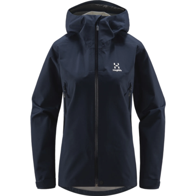 Haglöfs Roc GTX Jacket - Regnjacka Dam Tarn Blue Solid L