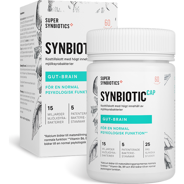 SuperSynbiotics Synbiotic Cap Gut-Brain 60 kap