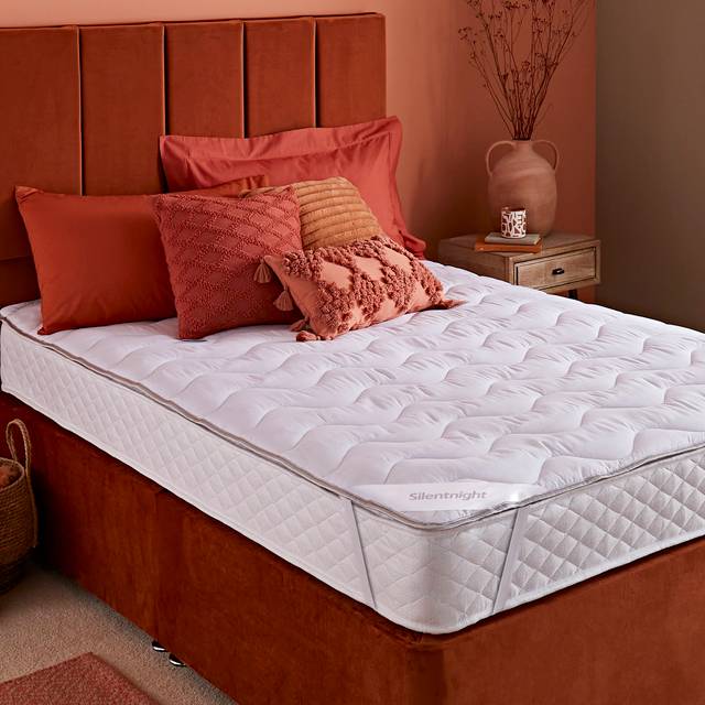 (King) Silentnight Self Heating Mattress Topper Thermal Lining
