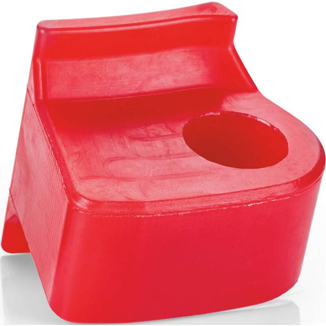 WARN 102045 Winch cable Shackle Isolator for Epic Hyperlink Shackle  Red