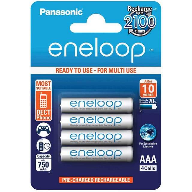 Eneloop Zellen für LED-Lenser H5 FOX 26405 Stirnlampe 7 Mammut T-Peak T-Trail...