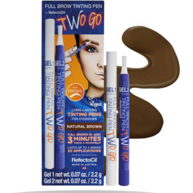 BeautyLash Ögon Ögonbryn Full Brow Tinting Pen Two Go Black Brown 1 Stk. (213,00 kr / 1 st.)