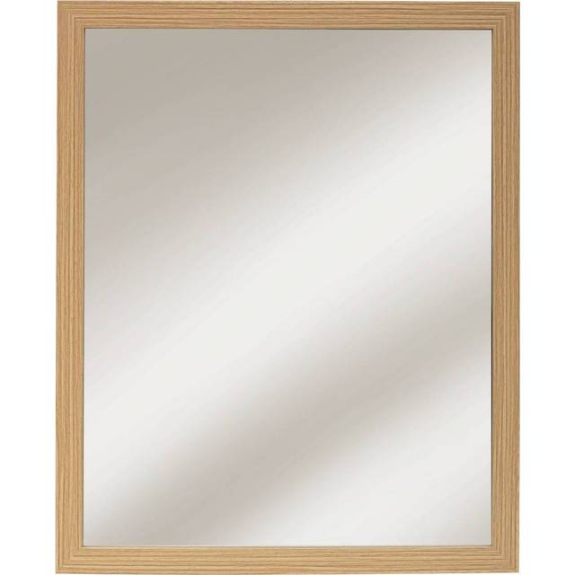 5five Tasso Rectangular Wooden Wall Mirror, 44x54cm