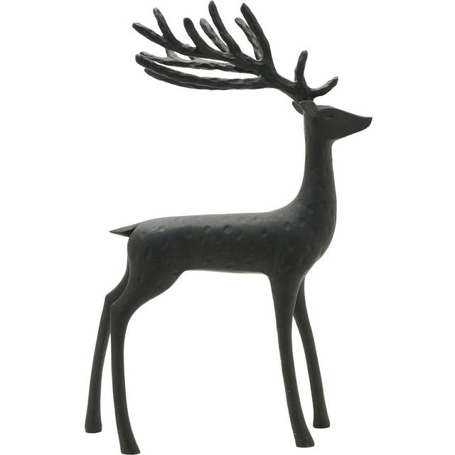 The Seasonal Gift Co. Black Deer Figurine - Large, Black