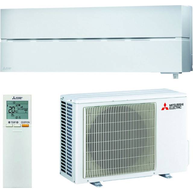 Mitsubishi Ln25 Hero Pearl White Värmepump