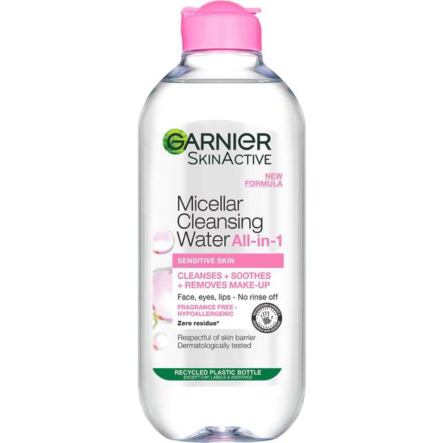 Garnier Micellar Water Facial Cleanser and Makeup Remover for&#xA0;Sensitive Skin 400ml