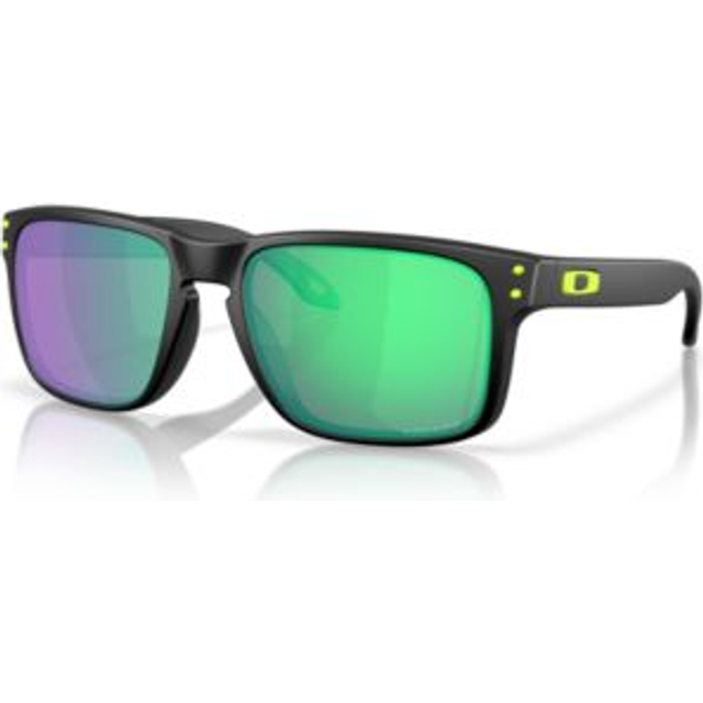 Oakley Man OO9102 HOLBROOK 9102AI Solglasögon O_matter Svart Grön Fyrkantig Normal