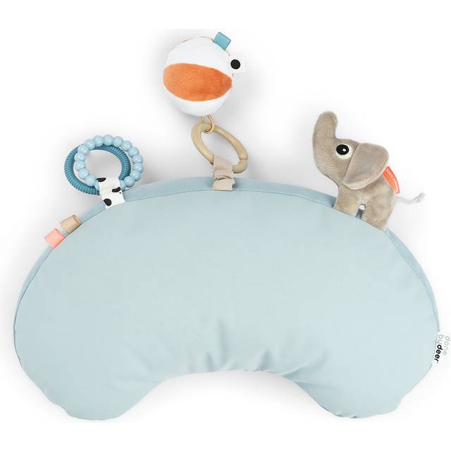 Done by Deer Tummy time aktivitetskudde Playground Blue - Blå