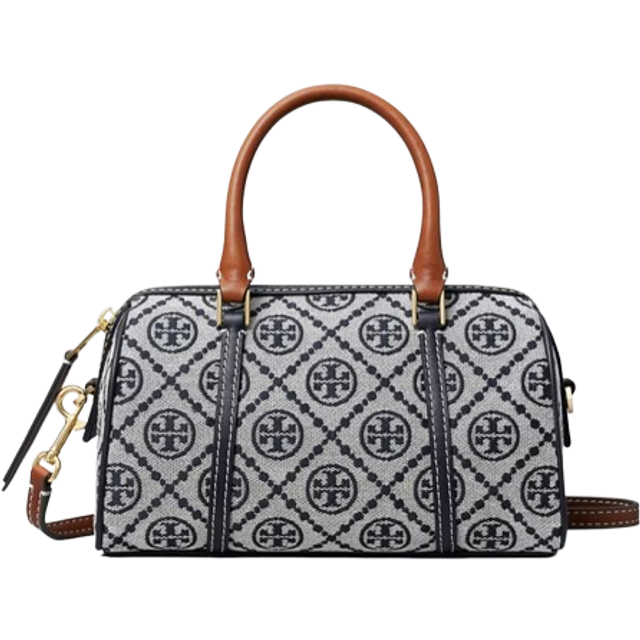 Tory Burch T Monogram Petite Barrel Bag