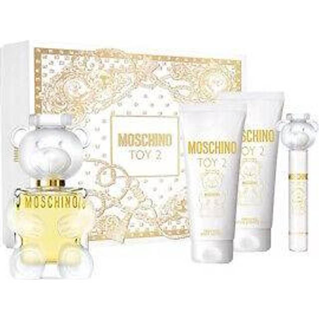 Moschino Toy 2 Eau De Parfum Women's Spray Gift Set 100ml With Shower Gel, Body Lotion & 10ml Eau De Parfum