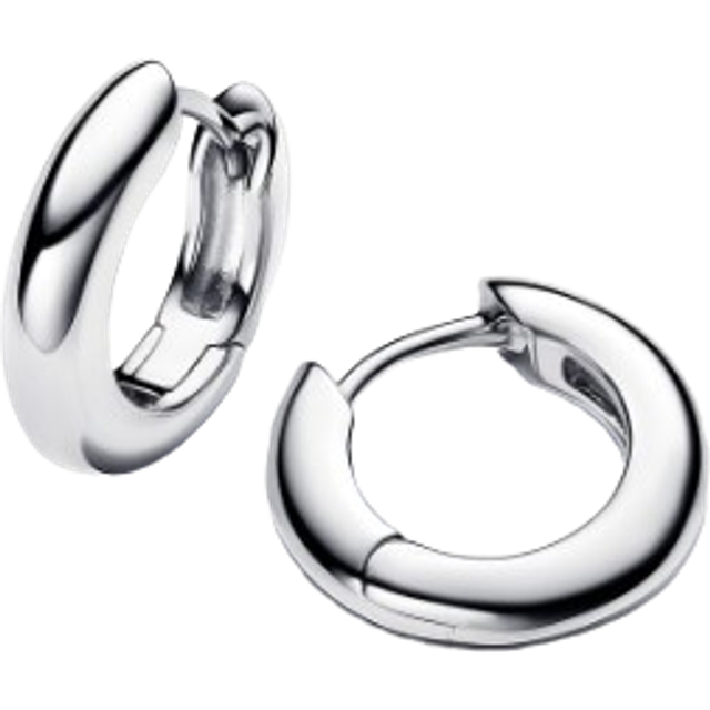 Pandora Earrings Round Hoop Earrings 293320C00