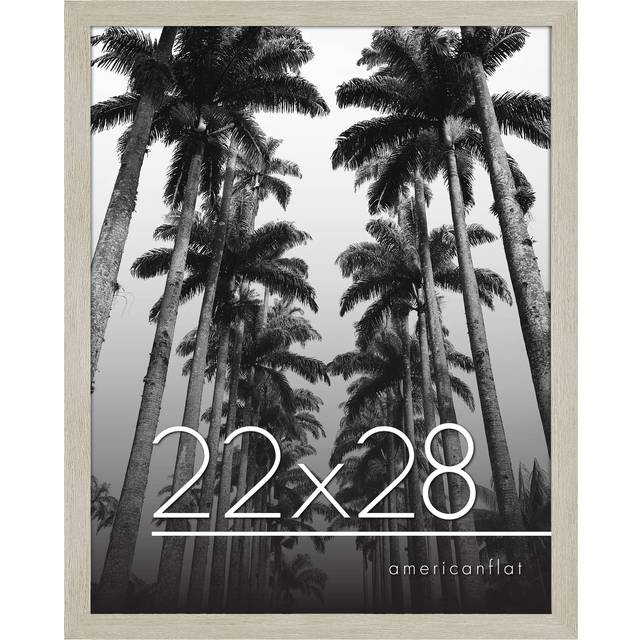 Americanflat 22x28 Poster Frame with Polished Plexiglass - Epic Collection - Gallery Wall Frames with Engineered Wood - Wide Photo Frame for Wall Disp