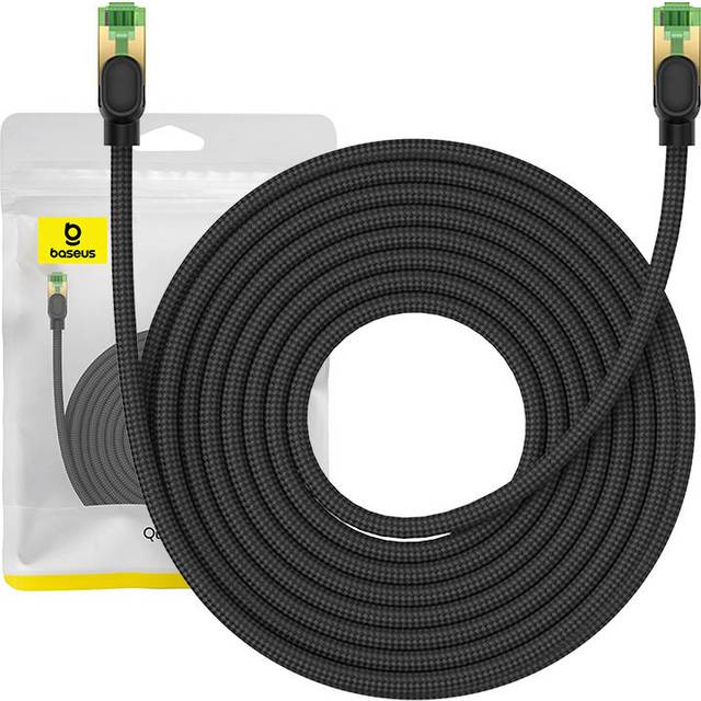 Baseus High Speed CAT8 40Gigabit Ethernet-kabel 10m, round cable